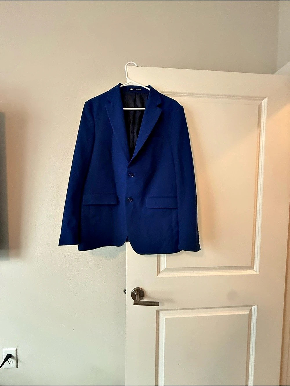 Zara Men's Blue Blazer Size 42 Like New
